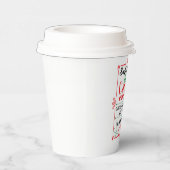 Kerstmis met kerstmis in Santa Snoep en Caca Papieren Bekers (Rechts)