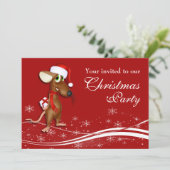 Kerstmis met kerstmis kaart (Staand voorkant)