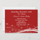 Kerstmis met kerstmis kaart (Achterkant)