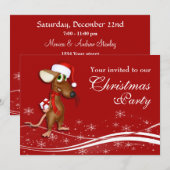 Kerstmis met kerstmis kaart (Voorkant / Achterkant)