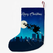 Kerstmis met kerstmis kleine kerstsok (Achterkant)