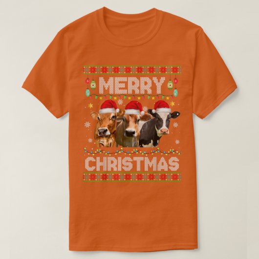 Kerstmis met Kerstmis, Koe Lo T-shirt (Design voorkant)