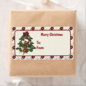 Kerstmis met kerstmis Labels (Insitu)