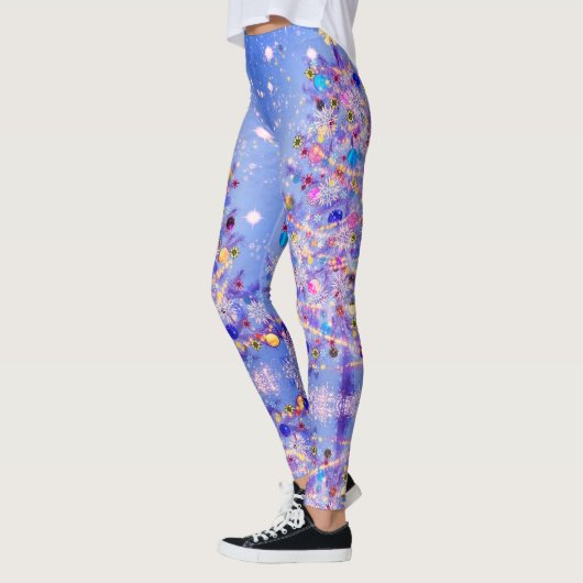 Kerstmis met kerstmis Leggings (Links)