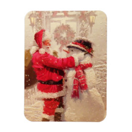 Kerstmis met kerstmis magneet