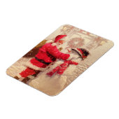 Kerstmis met kerstmis magneet (Linkerzijde)