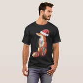 Kerstmis met Kerstmis met kerstlampje Fox Lover Ke T-shirt (Voorkant volledig)