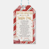 Kerstmis met kerstmis met kerstmis cadeaulabel (Voorkant)