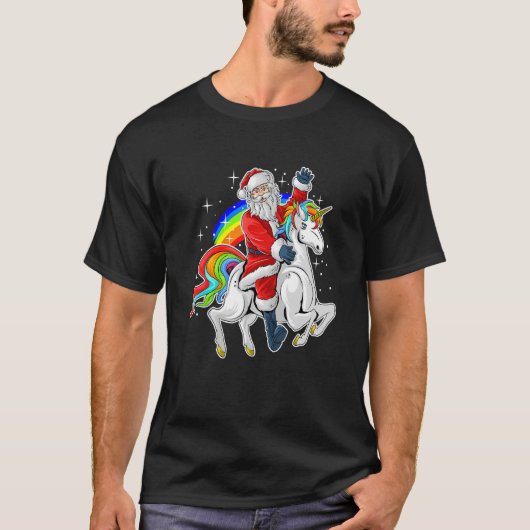 Kerstmis met kerstmis met kerstmis met de kerststa t-shirt (Voorkant)