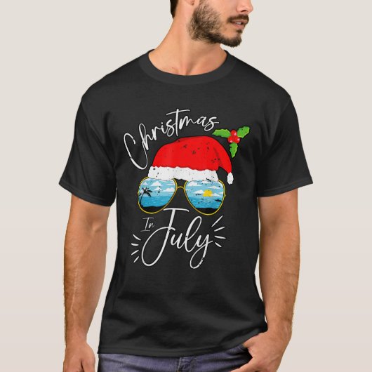Kerstmis met kerstmis met kerstmis op de kerstmis t-shirt (Voorkant)