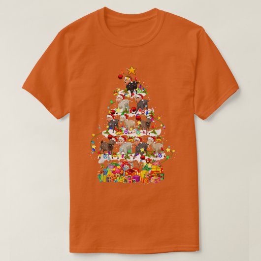 Kerstmis met kerstmis met kerstmis t-shirt (Design voorkant)