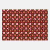 Kerstmis met kerstmis met kerstmis van Santa Reind Inpakpapier Vel (Voorkant 3)