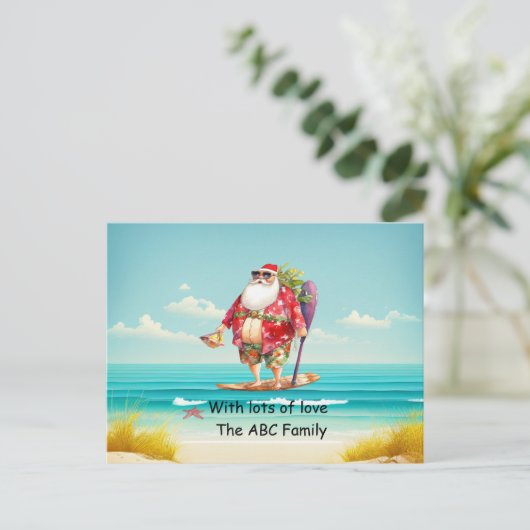 Kerstmis met kerstmis met kerstmis voor kerstmis i feestdagenkaart (Staand voorkant)