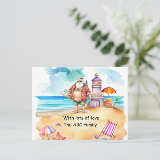 Kerstmis met kerstmis met kerstmis voor kerstmis i feestdagenkaart (Staand voorkant)