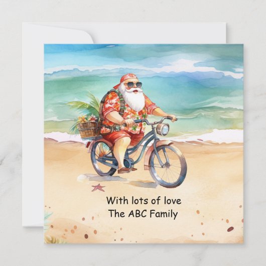 Kerstmis met kerstmis met kerstmis voor kerstmis i feestdagenkaart (Voorkant)