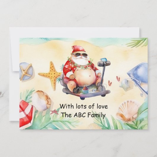 Kerstmis met kerstmis met kerstmis voor kerstmis i feestdagenkaart (Voorkant)