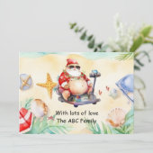 Kerstmis met kerstmis met kerstmis voor kerstmis i feestdagenkaart (Staand voorkant)