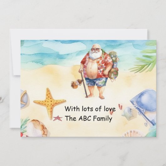 Kerstmis met kerstmis met kerstmis voor kerstmis i feestdagenkaart (Voorkant)