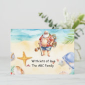 Kerstmis met kerstmis met kerstmis voor kerstmis i feestdagenkaart (Staand voorkant)