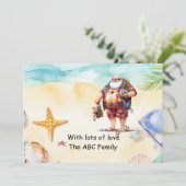 Kerstmis met kerstmis met kerstmis voor kerstmis i feestdagenkaart (Staand voorkant)