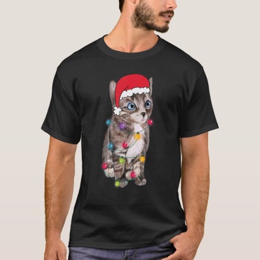 Kerstmis met kerstmis met kersttaart t-shirt (Voorkant)