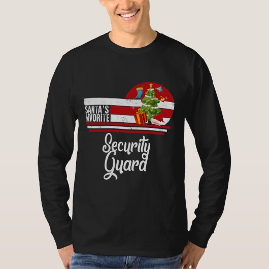 Kerstmis met Kerstmis op de kerstman van de favori T-shirt (Voorkant)