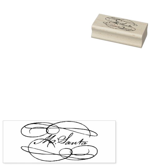 Kerstmis met kerstmis rubberstempel (Gestempeld)