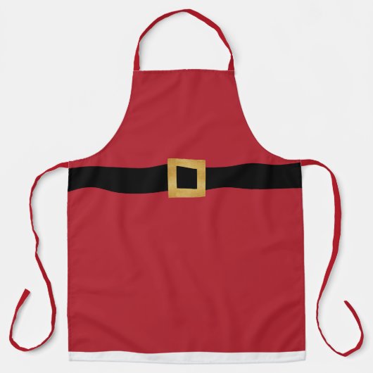 Kerstmis met kerstmis schort (Voorkant)