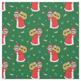 Kerstmis met kerstmis stof