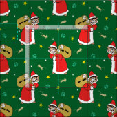 Kerstmis met kerstmis stof (Delen)