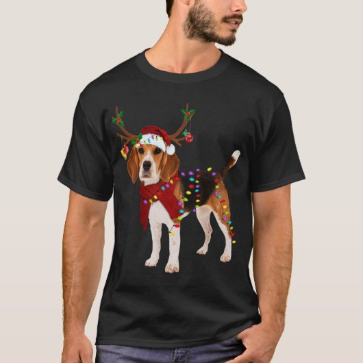 Kerstmis met kerstmis t-shirt (Voorkant)