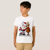 Kerstmis met Kerstmis T-shirt (Voorkant volledig)