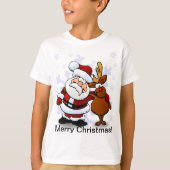 Kerstmis met Kerstmis T-shirt (Voorkant)