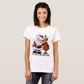 Kerstmis met Kerstmis T-shirt (Voorkant volledig)