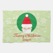 Kerstmis met kerstmis theedoek (Horizontaal)