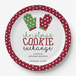 Kerstmis met kerstmis van de Koekjesbeurs van de f Papieren Bordje