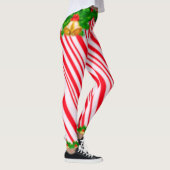 Kerstmis met kerstmis van Santa Fishnet Leggings (Rechts)
