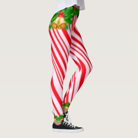 Kerstmis met kerstmis van Santa Fishnet Leggings (Rechts)