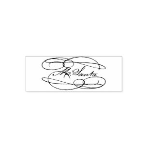 Kerstmis met kerstmis  zelfinktende stempel