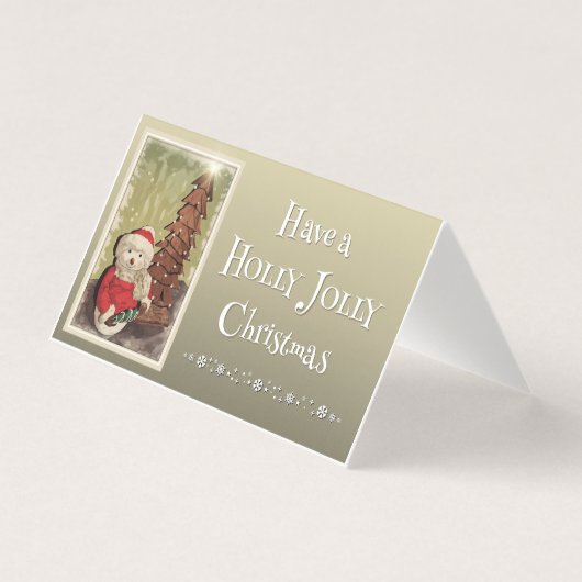 Kerstmis met Kerstpret Kaart (Voorkant)
