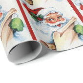 Kerstmis met kerstvister cadeaupapier (Rol Hoek)