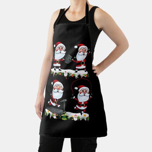 Kerstmis met kerstvizier - Dadlift Schort (Insitu)