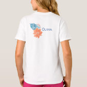 Kerstmis met konijn t-shirt (Achterkant)