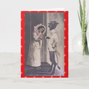 Kerstmis met Krampus Feestdagen Kaart