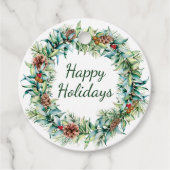 Kerstmis met Labels van Berries en Bells Gift (Voorkant)