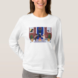 Kerstmis met labrador Retriever T-shirt