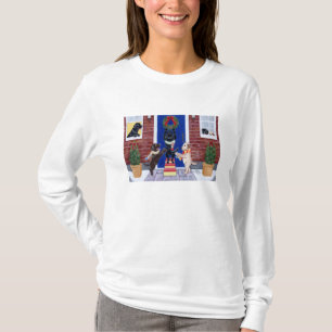 Kerstmis met labrador Retriever T-shirt