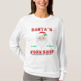 Kerstmis met lange mouwen voor vrouwen t-shirt