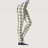 Kerstmis met Leggings met de Rode Bow en de Holly (Rechts)