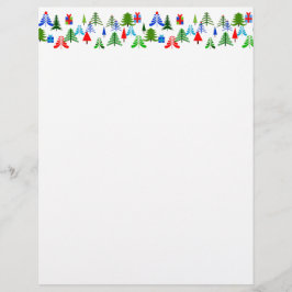 Kerstmis met letterhead
